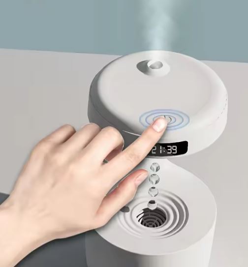 Miniatura 2 de HUMIFICADOR  ULTRASONICO CON RELOJ